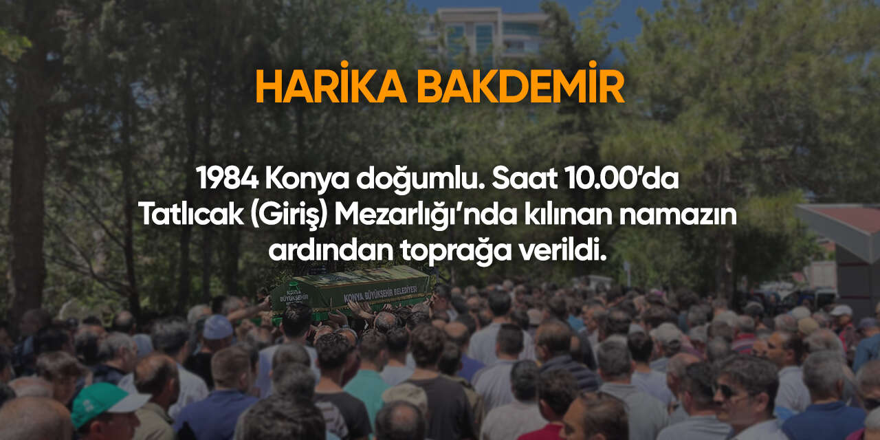 Konya'da bugün vefat edenler | 12 Haziran 2026 4